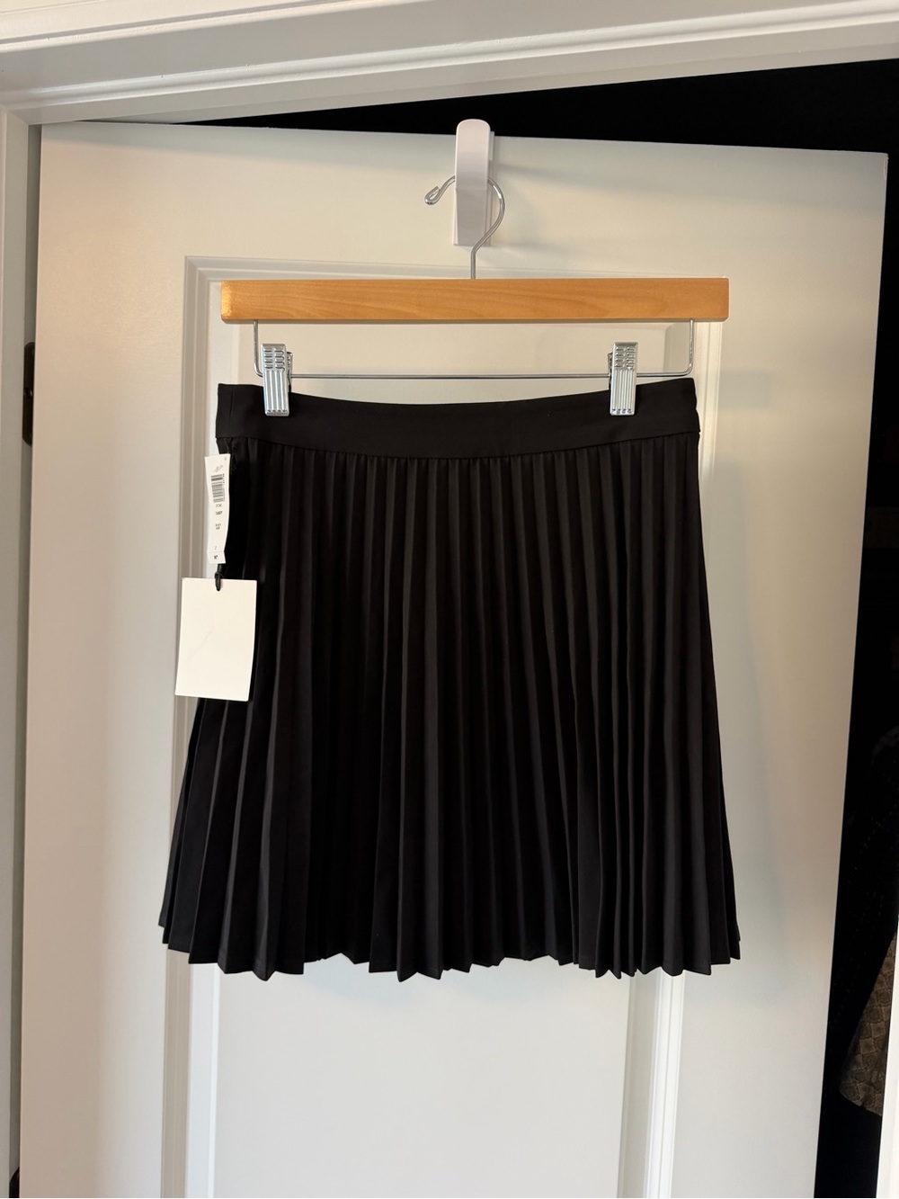 Sunday Best Black Pleated Circle Skirt